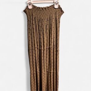 Mossimo Olive Green Maxi Skirt